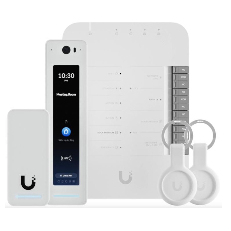 Billede af Ubiquiti UniFi adgangskontrol enhed G2 Professionel med tilbehør. UA-G2-SK-PRO